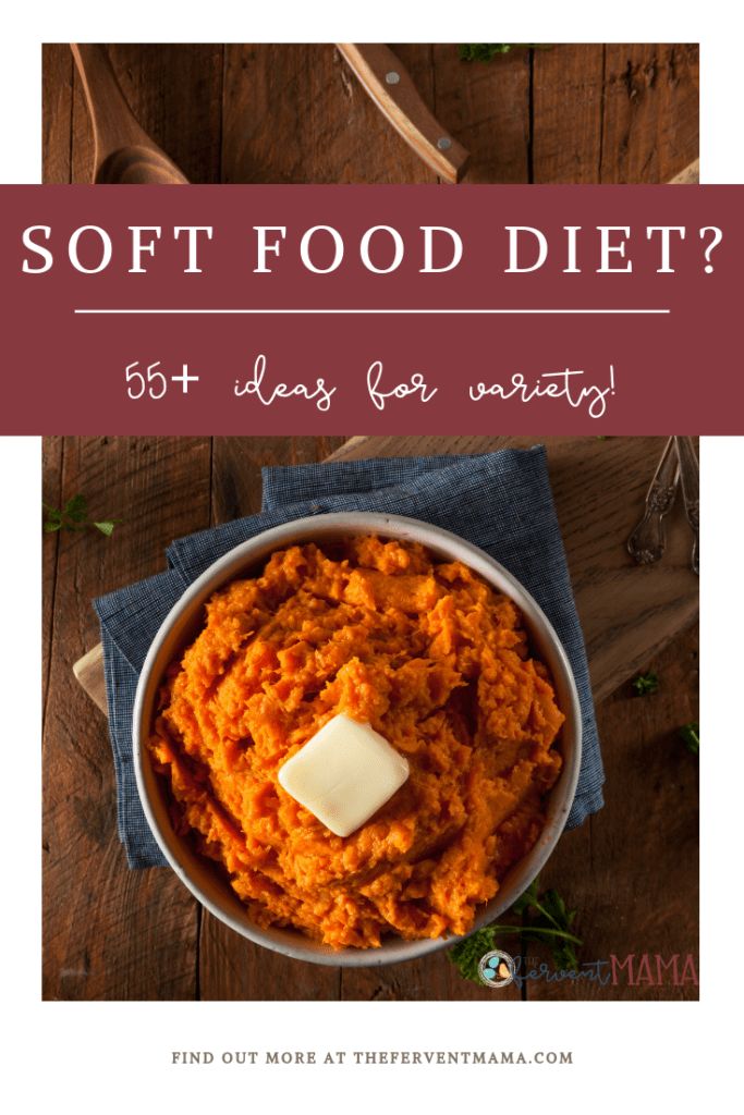 55+ Soft Foods to Eat After Getting Your Wisdom Teeth Removed - The Fervent Mama: So, I did a little digging, and I've prepared a massive list of all the soft foods that you'll be able to enjoy if you've had oral surgery, have trouble swallowing, or are getting your wisdom teeth removed. 55+ Soft Foods to Eat After Getting Your Wisdom Teeth Removed! #softfoods