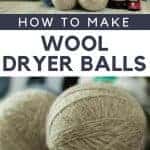 How To Make Wool Dryer Balls - The Fervent Mama: What I love about these wool dryer balls is that they don't just replace dryer sheets, they beat them. So I'm gonna show you how to make wool dryer balls.