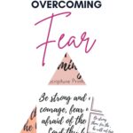 10 Scriptures for Overcoming Fear- The Fervent Mama: Fear is an intangible struggle that delivers a complete breakdown of your faculties. When we don't have the means to overcome fear, we have a God who does! Use these 10 scriptures to overcome fear + FREE Printable.