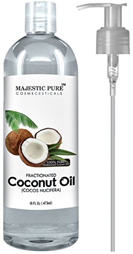 Majestic Pure Fractionated Coconut Oil, Carrier Oil