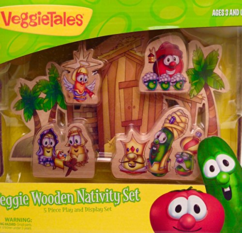 Veggie Tales Wooden Nativity Set (00516)