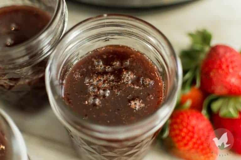 3 Ingredient Pressure Cooker Strawberry Jam (NO pectin)