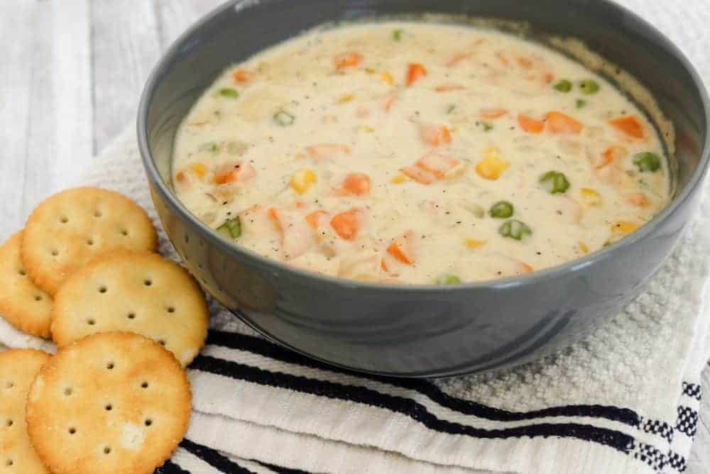 Pressure Cooker Copycat Dixie Stampede Creamy Vegetable Soup: The Fervent Mama - But after the night at The Stampede was over, I really started thinking. Why wait until next vacation to savor the flavor again? And this Pressure Cooker Copycat Dixie Stampede Creamy Vegetable Soup was born!