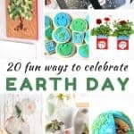 Is anyone else last-minute scrambling to add a few Earth Day crafts to their homeschool curriculum? I'm glad that I'm not the only one. Yesterday, we shared a fun Earth Day Paint Pour Craft, and today, we're giving you a full list fun ways to celebrate Earth Day!