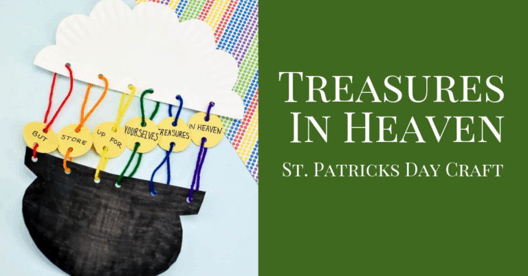 Treasures in Heaven St Patricks Day Craft