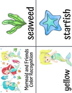 Learning Fun with Mermaid Worksheets for Kids - The Fervent Mama: This simple pack is 16-pages long and covers a variety of recognition topics. We're calling it Mermaid and Friends Learning Fun because we've included other creatures and objects found in the ocean!