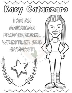 Famous Sports Figures Coloring Book/Informative Popular Athletes Study - The Fervent Mama: This informative popular athletes study combines fun with history and helps each child learn a little bit more about athletics, who some of the most popular athletes are, and if they contributed to sports history!