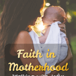 Walking with Jesus After a New Baby - The Fervent Mama: 99% of the time "quiet time" with Jesus isn't what we thought it would be. So where does that leave us? We want to fill up on Jesus to pour out onto our kids, but how, when motherhood demands so much?