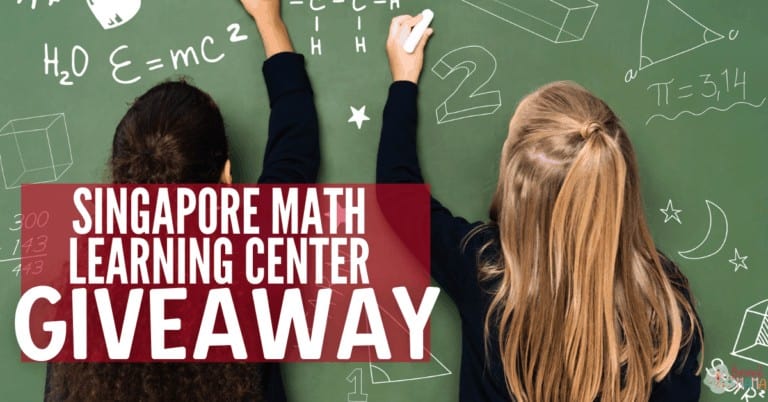 How We Homeschool Singapore Math Learning Center Giveaway