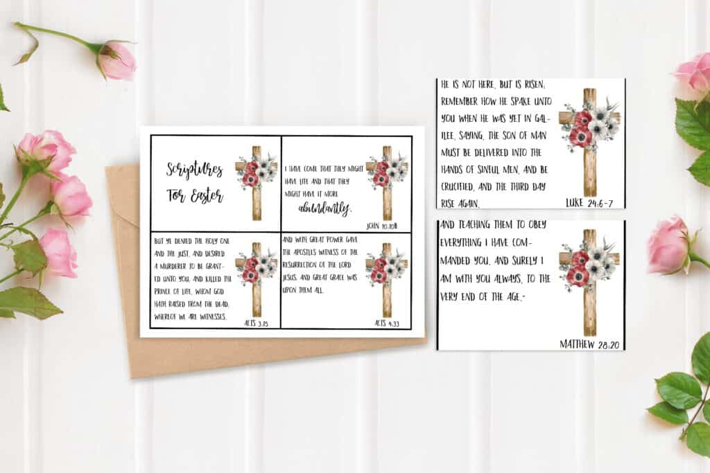 free inspirational printables for easter
