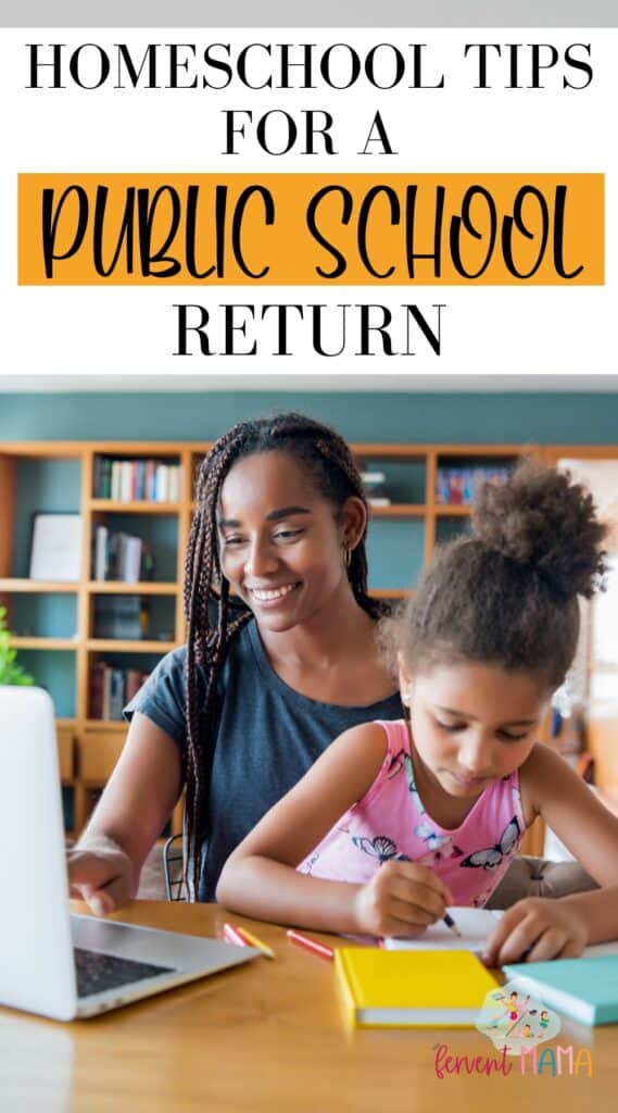 Homeschool Tips When Returning to Public School