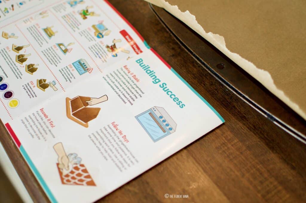 Building success tips on the outside of the Baketivity Guide.