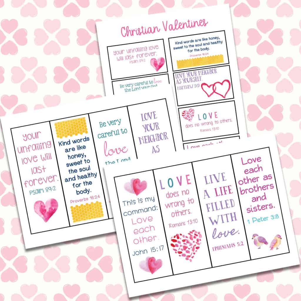 valentine's day bible verses for kids
