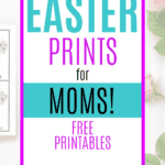 Keep Christ in Easter with these free Inspirational Wall Art and Scripture Cards! These Easter Scripture Printables for mom are a great way to study the scriptures to prepare your heart for Easter. While the Bible Wall Art page helps your whole family to remember to have a Christ-centered Easter.